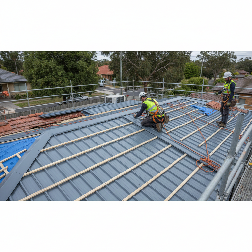 Installation Process for Colorbond® & Metal Roofing
